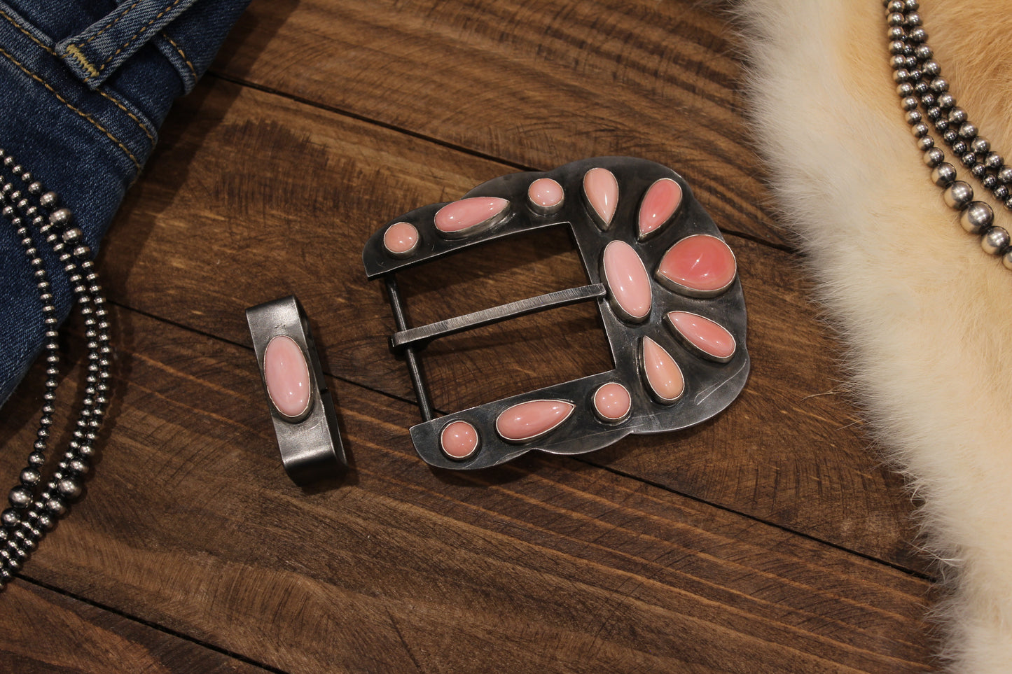 Pink Conch Buckle