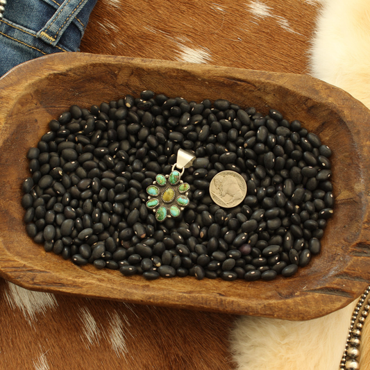 Sonoran Turquoise Cluster Pendant
