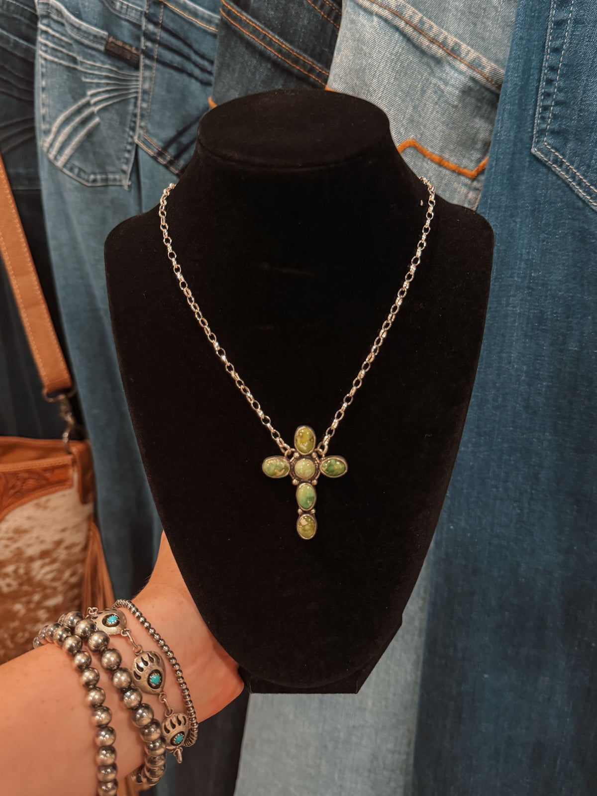 Verda Valley Cross Necklace