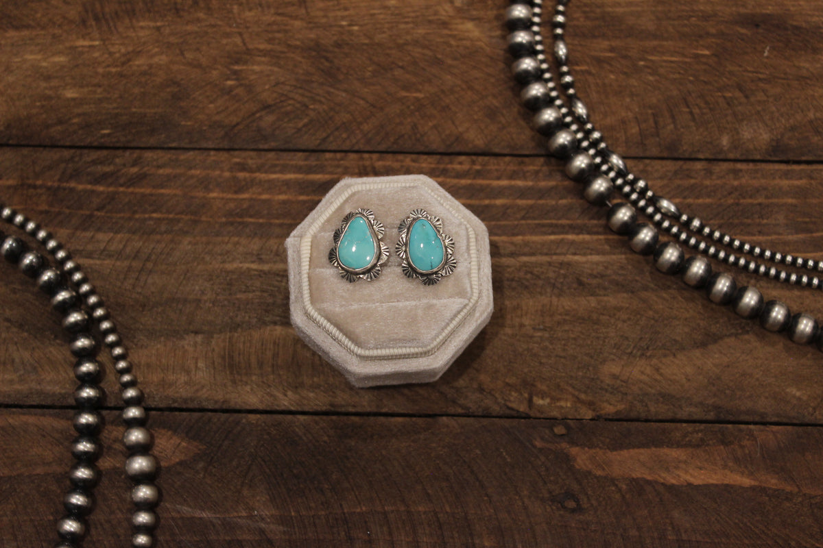 Stamped Verda Valley Earrings