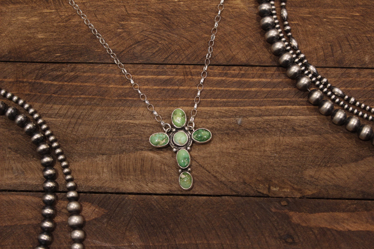 Verda Valley Cross Necklace