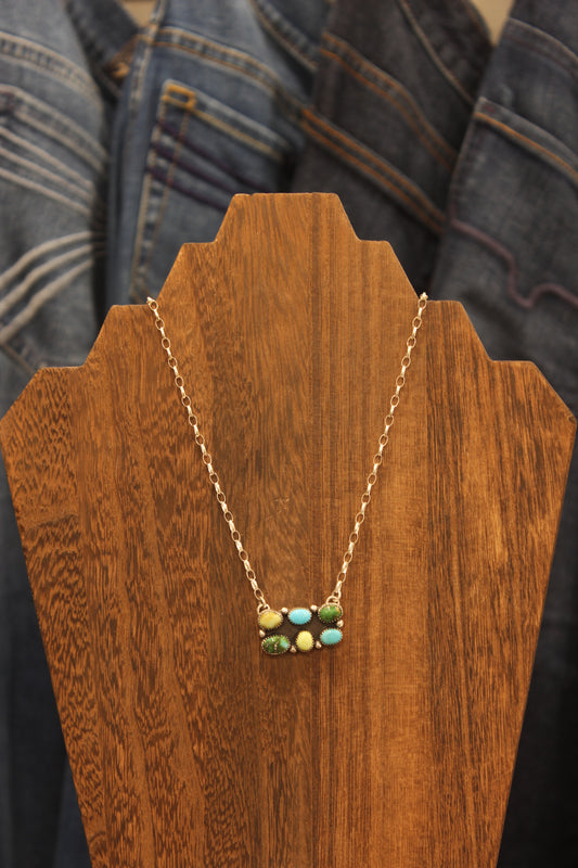 Palomino, Kingman, & Verda Valley Necklace
