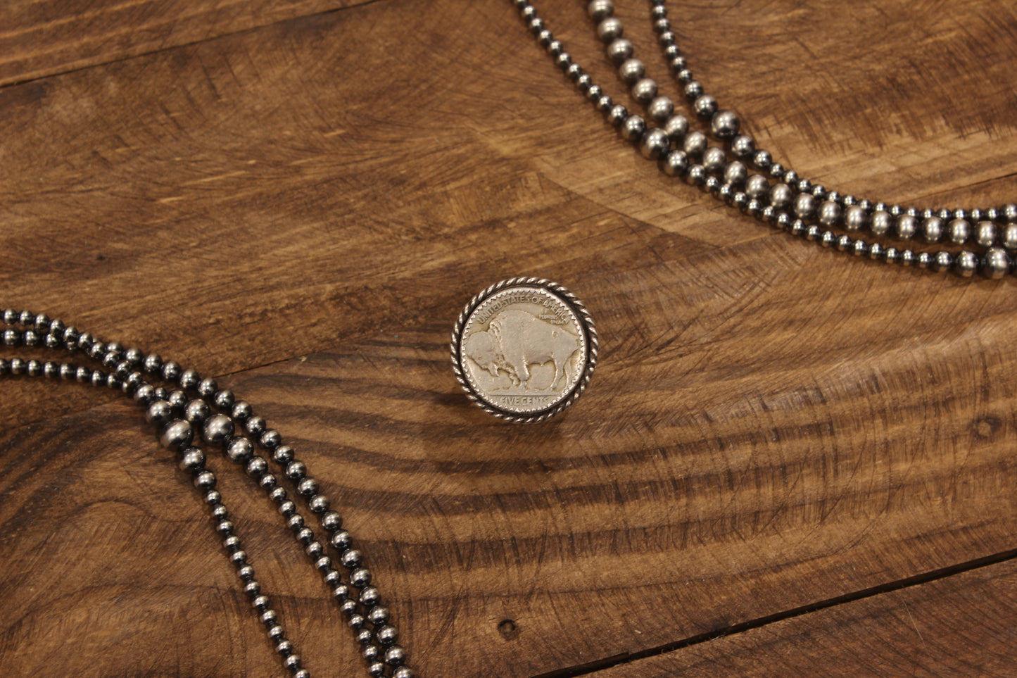 Buffalo Nickel Ring